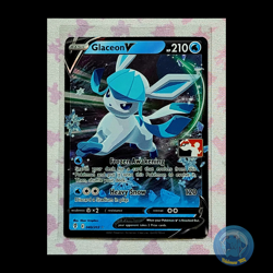 Glaceon V 040/203 | Ultra Rare | NM English | Prize Pack Stamped | Pokemon TCG - Image 1