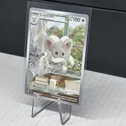 Cinccino - Illustration Rare SV: Black Bolt 153/086 Pokemon TCG Pack Fresh 💎 - Image 2
