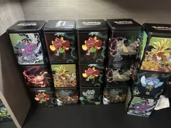 EMPTY-Pokemon Stacking Tins - EMPTY - Mint Condition Collectible Storage- lot 15 - Image 1