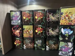 EMPTY-Pokemon Stacking Tins - EMPTY - Mint Condition Collectible Storage- lot 15 - Image 2