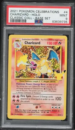 Pokemon Celebrations Base Set Charizard Blastoise Venusaur PSA CGC 9 10 Set - Image 2