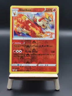 Blaziken - 024/189 - Reverse Holo - Pokemon Sword & Shield: Darkness Ablaze - Image 1