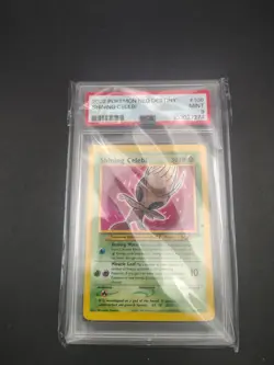Pokemon Shining Celebi Neo Destiny Unlimited Holo Secret Rare #106 PSA 9 Mint - Image 2