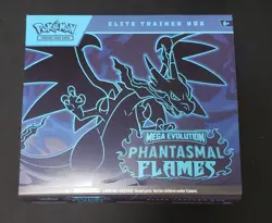 Pokemon Phantasmal Flames Elite Trainer Box ETB Read Description - Image 1