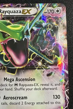 2015 Rayquaza EX #XY66 Pokemon TCG Promo EX Jumbo - Image 3