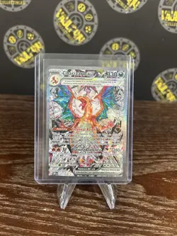 Pokemon TCG Charizard EX Holo Obsidian Flames Sir 223/197 Near Mint Condition - Image 1