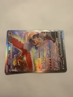 Ethan's Ho-Oh ex 230/182 Destined Rivals SIR Special Illustration Rare Pokemon - Image 1