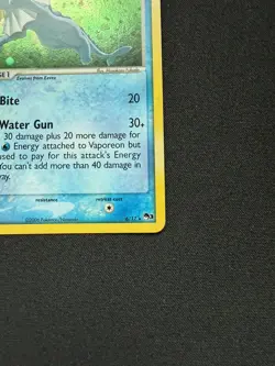 Vaporeon - Holo - 6/17 Pop Series 3 - Pokemon TCG - 2006 - MP - Image 5