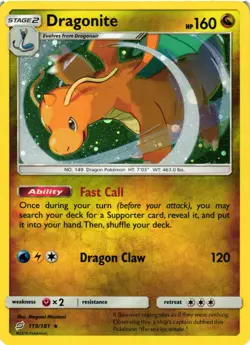 Pokemon TCG Dragonite (Cosmos Holo) Promo Miscellaneous & Products 119/181 NM - Image 1