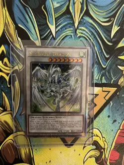 Yugioh x1 Stardust Dragon TN23-EN016 Quarter Century Secret Rare Limited Ed (NM) - Image 2