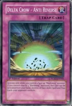Yugioh! LP Delta Crow - Anti Reverse - RGBT-EN068 - Super Rare - Unlimited Editi - Image 1