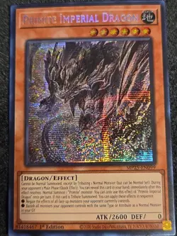 Yugioh! Primite Imperial Dragon - MP25-EN099 - Prismatic Secret Rare - 1st Editi - Image 1