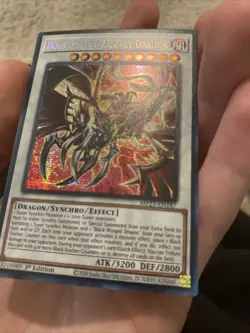 Yugioh x1 Black-Winged Assault Dragon MP23-EN187 Prismatic Secret Rare (NM) - Image 3