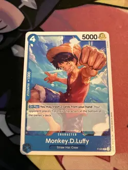 One Piece TCG Premium Booster The Best Monkey D Luffy (055) - Image 1