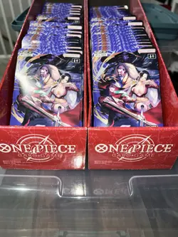 45 One Piece TCG: The Azure Sea's Seven Sleeved Booster OP-14 English W/ 2 Trays - Image 2