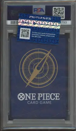 2024 One Piece OP09 En Manga Alternate Art #051 Buggy PSA 10 GEM MINT - Image 3
