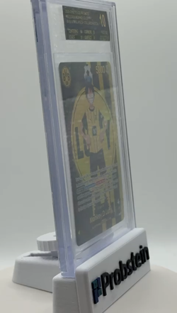 2025 BVB X ONE PIECE MATCH DAY PROMOS #003 MONKEY D. LUFFY BGS 10 BLACK LABEL - Image 2
