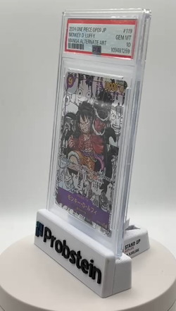 2024 One Piece OP09 JP Manga Alternate Art #119 Monkey D. Luffy PSA 10 - Image 2