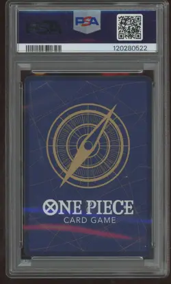 2025 One Piece OP11 En Manga Alterntate Art #118 Monkey D. Luffy PSA 10 GEM MINT - Image 3