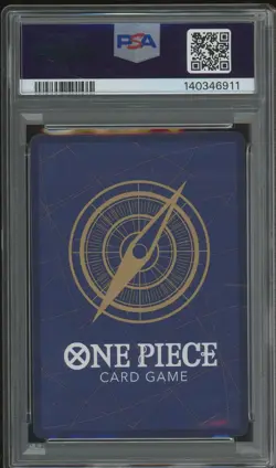 2025 ONE PIECE OP13 SHANKS 3RD ANNIVERSARY GOLD OP09 004 SR PSA 10 GEM MINT - Image 2
