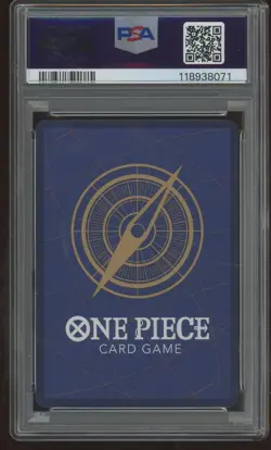 2024 One Piece OP06 En Manga Alternate Art #118 Roronoa Zoro PSA 10 GEM MINT - Image 3