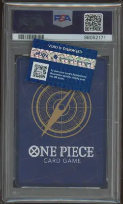 2024 One Piece OP07 Manga Alternate Art #051 Boa Hancock PSA 10 GEM MINT - Image 3