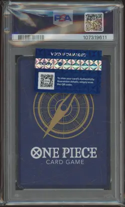 2024 One Piece OP09 En Manga Alternate Art #004 Shanks PSA 10 GEM MINT - Image 3