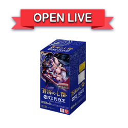 Open Live One Piece TCG OP-14 Booster Box The Azure Sea's Seven Japanese Sealed - Image 1