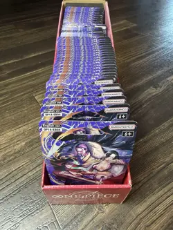 One Piece TCG: The Azure Sea's Seven Sleeved Booster OP-14 English. New Sealed - Image 1