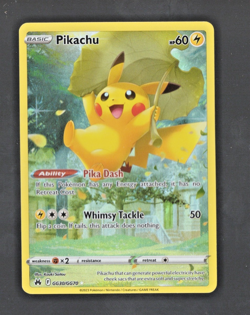 Pokemon TCG Pikachu GG30/GG70 Crown Zenith Galarian Gallery Full Art Ultra Rare - Image 2