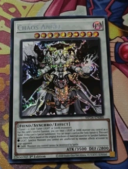 Yu-Gi-Oh! TCG 1 x Chaos Angel Prismatic Secret Rare MP24-EN086 NM 1st. Ed. - Image 1
