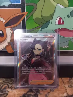 Marnie Full Art Trainer Sword & Shield Base Set 200/202 Pokemon Card TCG - Image 1