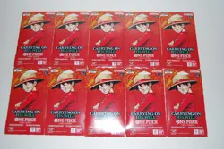 One Piece TCG: Carrying On His Will Sleeved Booster OP-13 English (LOT OF 10) - Image 1