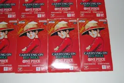 One Piece TCG: Carrying On His Will Sleeved Booster OP-13 English (LOT OF 10) - Image 4