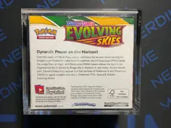 2021 Pokemon Evolving Skies Booster Box Factory Sealed ships in acrylic - Image 2