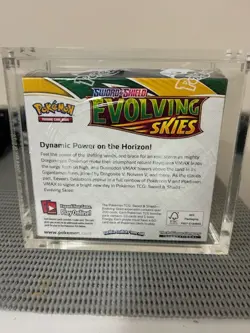EVOLVING SKIES Booster Box (with Acrylic Case) - Pokemon TCG 820650818776 - Image 2