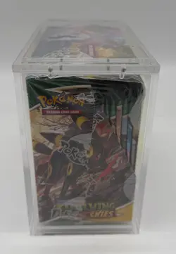 #1 Pokemon Evolving Skies Booster Box SEALED w/ Acrylic Case Mint Sword & Shield - Image 4