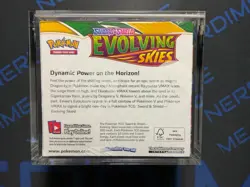 2021 Pokemon Evolving Skies Booster Box Factory Sealed ships in acrylic - Image 2
