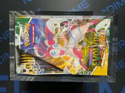2021 Pokemon Evolving Skies Booster Box Factory Sealed ships in acrylic - Image 4