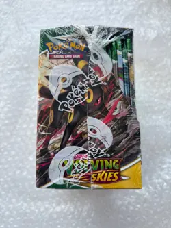 Pokemon Evolving Skies Booster Box Sealed with Acrylic Box - Image 3
