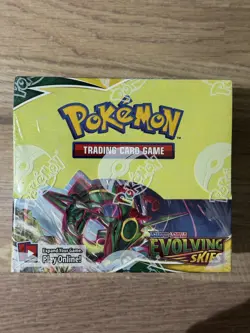 Pokemon TCG - Evolving Skies Booster Box New & Sealed with Acrylic Box - Image 2
