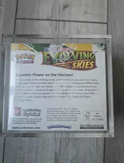 Pokemon TCG Evolving Skies Booster Box New & Sealed with Acrylic Box - Image 4