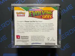 2021 Pokemon Evolving Skies Booster Box Factory Sealed ships in acrylic - Image 2