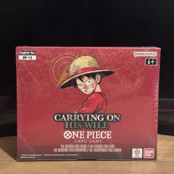 One Piece Card Game OP-13 Carrying On His Will Booster Box English Sealed - Image 1