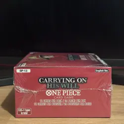 One Piece Card Game OP-13 Carrying On His Will Booster Box English Sealed - Image 3