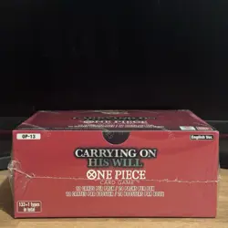 One Piece Card Game OP-13 Carrying On His Will Booster Box English Sealed - Image 5