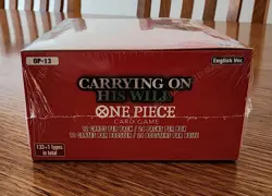 One Piece Card Game OP-13 Carrying On His Will English Booster Box SEALED - Image 4