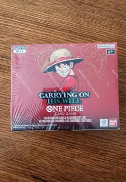 One Piece Card Game OP-13 Carrying On His Will English Booster Box SEALED - Image 1