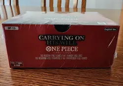 One Piece Card Game OP-13 Carrying On His Will English Booster Box SEALED - Image 2