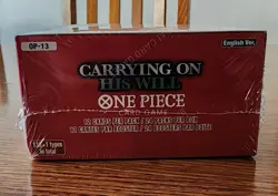 One Piece Card Game OP-13 Carrying On His Will English Booster Box SEALED - Image 3